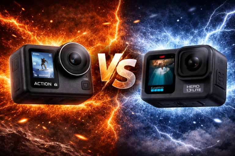 DJI Action 6 vs GoPro Hero 13 Lite: el mejor duelo